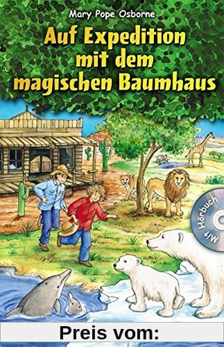Das magische Baumhaus - Auf Expedition mit dem magischen Baumhaus: Mit Hörbuch-CD Im Tal der Löwen (Das magische Baumhaus - Sammelbände)